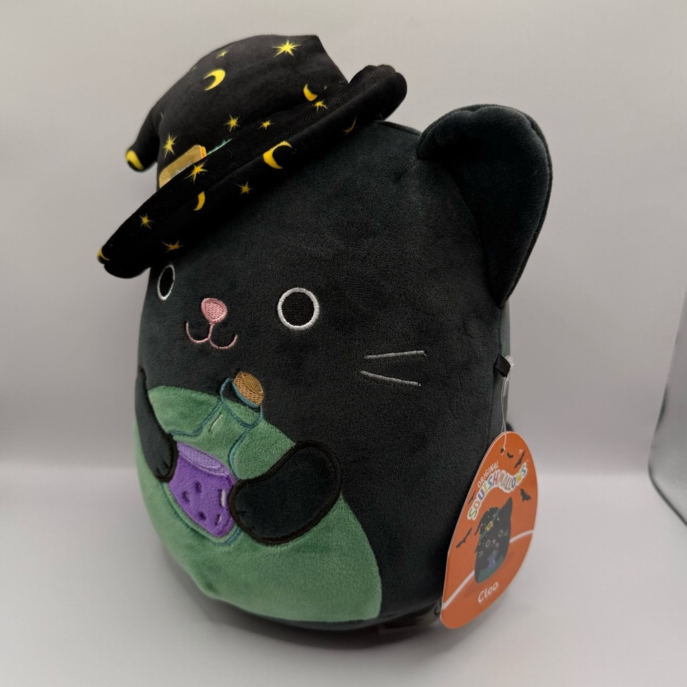 NWT Squishmallows Halloween Cleo The Cat 11” - Picture 3 of 6